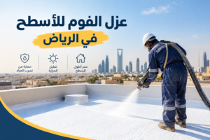 عزل الفوم للاسطح فى الرياض
